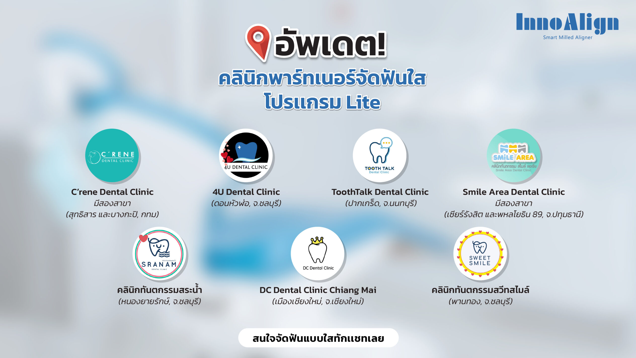 InnoAlign, จัดฟันใส